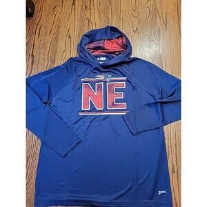 New England Patriots Hoodie Sweatshirt Size MENS LARGE NFL FOOTBALL